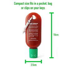 Load image into Gallery viewer, Pocket Sriracha – Mini Hot Sauce Keyring Bottle (Shipped Empty)
